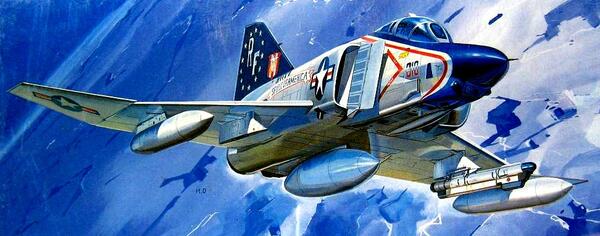RF-4 PHANTOM II B  SPECTER - HIGHLY  DETAIL NOSE AERO RECONOSAICE EQUIPMENT AND CAMERA WINDOWS -