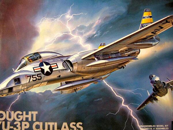 F7U-3P CUTTLASS VOUGHT RECONNAISSANCE FIGHTER JET