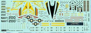 F-14 A TOMCAT  "BLACK TAIL" GULF WAR. VF-21, 32.  ENGRAVED PANEL LINES. RUBBER TYRES,   COMPLETE WEA