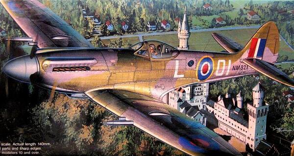 SUPERMARINE SPITFIRE FR Mk.XIV E  " RAF IN GERMANY"
