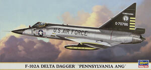 F-102 A DELTA DAGGER PENNSYLVANIA ANG