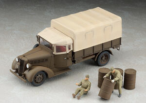 KUROGANE TYPE 95 SEDAN 4WD & ISUZU TX40 TYPE 97,  WWII JAPANESE VEHICLES