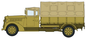 KUROGANE TYPE 95 SEDAN 4WD & ISUZU TX40 TYPE 97,  WWII JAPANESE VEHICLES