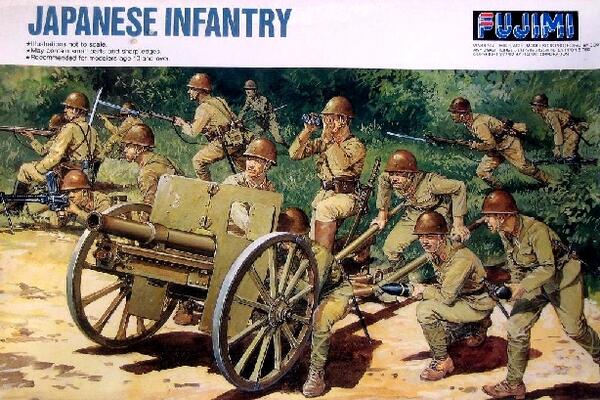 JAPANESE INFANTRY CON EQUIPO COMPLETO  Y ARMAMENTO