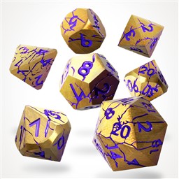Shattered Sigils Metal RPG Dice Se