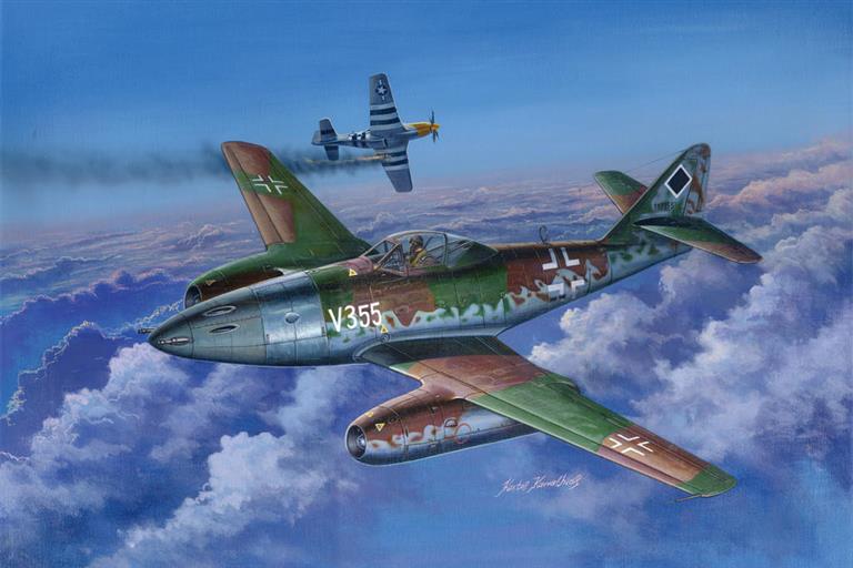 MESSERSCHMITT ME262 A-1a/U5 GERMAN JET FIGHTER