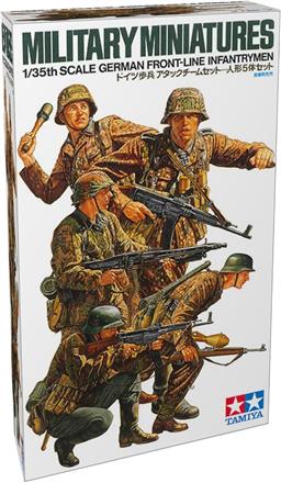 GERMAN FRONT LINE INFANTRY X5