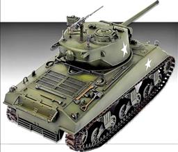 SHERMAN M4A3 (76)W US BATTLE OF BULGE TANK