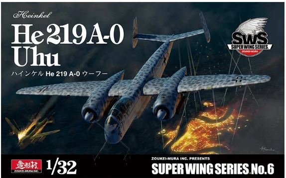 He 219 A-0 HEINKEL "UHU" GERMAN NIGHT FIGHTER