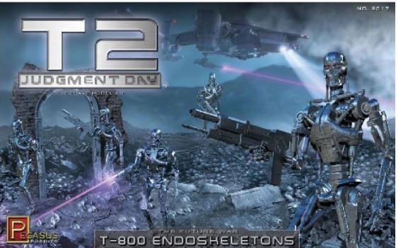 TERMINATOR 2 T-800 ENDOSKELETONS