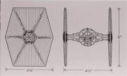 IMPERIAL TIE FIGHTER "DART BADER ATTACK SHIP
