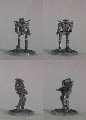 WOLFHOUND WLF-1 35 TON TRO 3050 BATTLETECH ROBOT