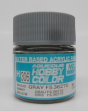 H 306 MEDIUM GRAY FS36270 - GRIS USO:  JASDF, ISRAELI AF. F-15, F-16, F-18, F-4, C-130, F-5, F-15E, 