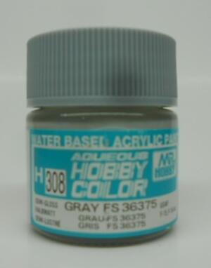 H 308 T LIGHT GHOS GRAY FS36375 - USO:  JASDF. F-4, F-15, F-16, F-18, C-130, F-5, F-15E, AIM-7, AIM-