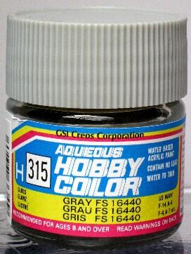 H 315 GRAY FS16440 - GRAY USO: A-4, A-6, A-7, S-3, P-3, F-14, F-18,  JAPANESE ASDF  F-4EJ. AIM-54 PH