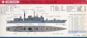HMS MISSILE DESTROYER YORK