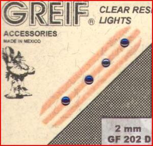 CRISTAL CLEAR RESIN 1 mm BLUE LENS. CRISTAL CLEAR RESIN 1 mm BLUE LENS.