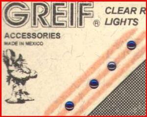 CRISTAL CLEAR RESIN 2 mm BLUE LENS. CRISTAL CLEAR RESIN 2 mm BLUE LENS.