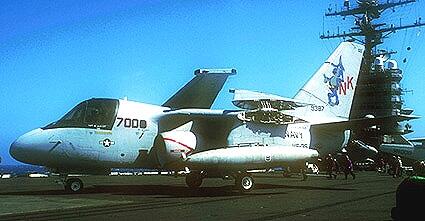 S-3B VIKING "NAVY-1"  ANTISUBMARINE JET PATROL USN VS-35 "BLUE WOLVES" PRESIDENT GEORGE W. BUSH CIC,