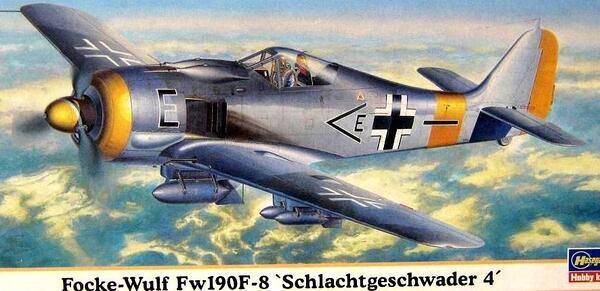 FOCKE WULF FW190 F-8 SCHLACHTGESCHWADER 4  GERMAN BOMBER UNIT