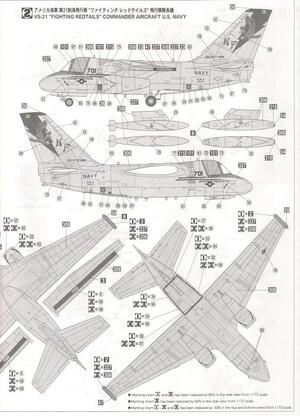 S-3 B VIKING VS-21 FIGHTING RED TAILS. ANTISUBMARINE JET PATROL AIRCRAFT. - METAL PIECES -