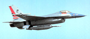 F-16 C FIGHTING FALCON  "BLUE NOSE" WOLF PACK 2002