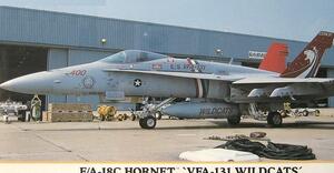 F-18 C HORNET VFA-131 WILDCATS F-18 C HORNET VFA-131 WILDCATS