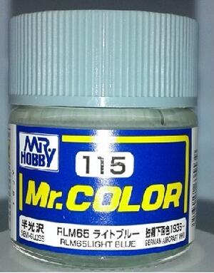 RLM65 LIGHT BLUE, HELL BLAU LUFTWAFFE WWII RLM65 LIGHT BLUE, HELL BLAU LUFTWAFFE WWII