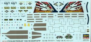 EA-6B PROWLER  "VAQ-136 GAUNTLETS" ATSUGI A.B. LOW VISIBILITY