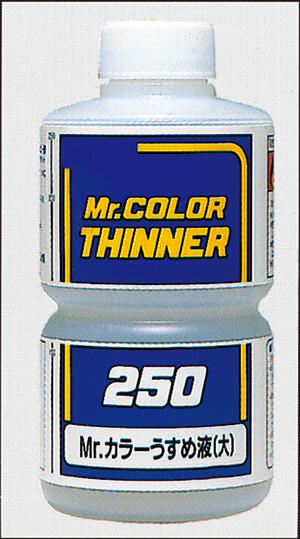 MR THINNER 250ml. PARA LAS PINTURAS MR. COLOR Y MR. AQUEOUS HOOBY COLO. ENVI0 POR TRANSPORTES CASTOR MR THINNER 250ml. PARA LAS PINTURAS MR. COLOR Y MR. AQUEOUS HOOBY COLO. ENVI0 POR TRANSPORTES CASTOR