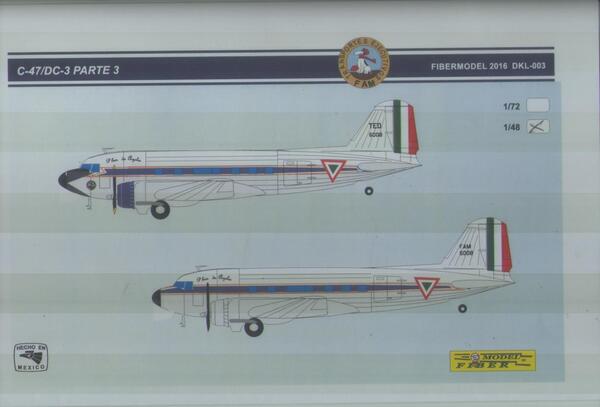 C-47 / DC-3 FUERZA AEREA MEXICANA PARTE 3