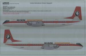 V.952 INVICTA INTERNATIONAL VICKERS VANGUARD - SERIE NOSTALGIA - V.952 INVICTA INTERNATIONAL VICKERS VANGUARD - SERIE NOSTALGIA -