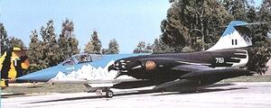 F-104 G STARFIGHTER  MOUNTH OLIMPUS