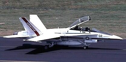 F-18 B HORNET "TEST PILOT SCHOOL" U.S. NAVY AIRCRAFT