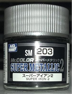 SUPER IRON 2 - MR.COLOR SUPERMETALLIC 2 - SUPER IRON 2 - MR.COLOR SUPERMETALLIC 2 -