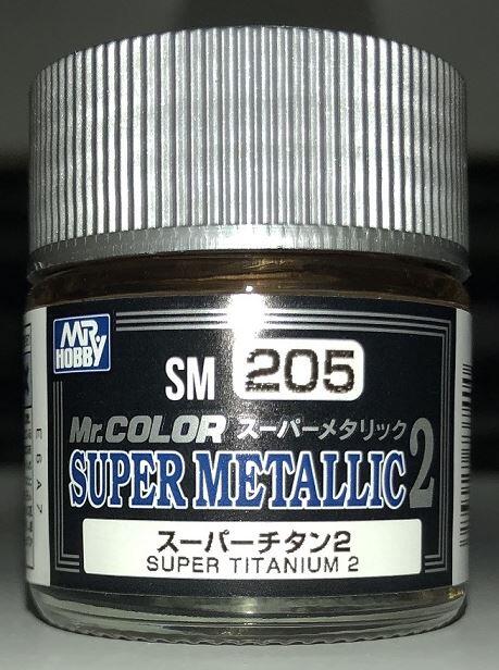 SUPER TITANIUM 2 - MR.COLOR SUPERMETALLIC 2 -