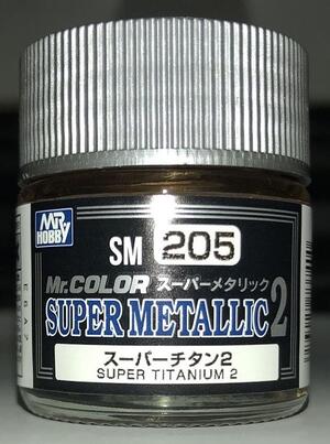 SUPER TITANIUM 2 - MR.COLOR SUPERMETALLIC 2 - SUPER TITANIUM 2 - MR.COLOR SUPERMETALLIC 2 -