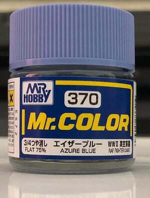 AZURE BLUE RAF WW II COLORS - MR.COLOR -