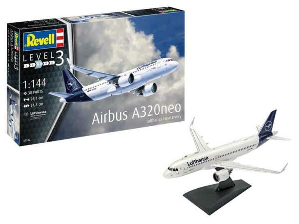 AIBUS A320 NEO LUFTHANSA NEW DELIVERY - DETAILED COCKPIT & ENGINES, MAIN UNDER-CARRIAGE. 