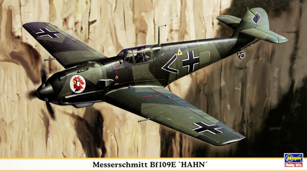 MESSERSCHMITT Bf 109 E  "HAHN" LUFTWAFFE FIGHTER