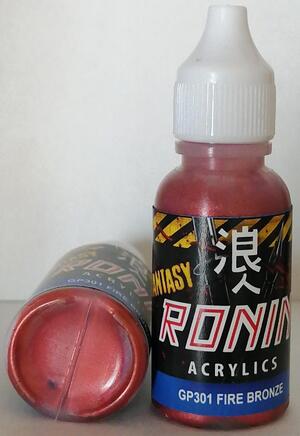 FIRE BRONZE - BRONCE QUEMADO -RONIN FANTASY LINE - ACRILICO - FIRE BRONZE - BRONCE QUEMADO -RONIN FANTASY LINE - ACRILICO -