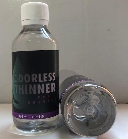 ODORLESS THINNER FOR ENAMELS - RONIN - THINNER PARA ESMALTES SIN OLOR 120ml.