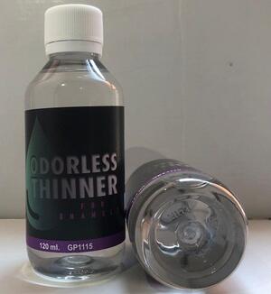 ODORLESS THINNER FOR ENAMELS - RONIN - THINNER PARA ESMALTES SIN OLOR 120ml.