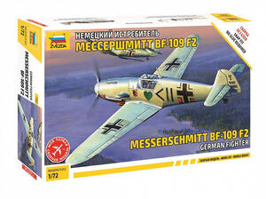 MESSERSCHMITT BF -109 F2 GERMAN AIRPLANE FIGHTER WWII. 