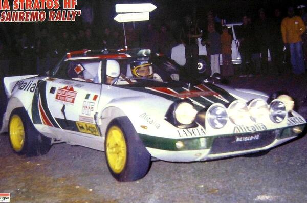 LANCIA STRATOS HF "1976  SANREMO RALLY WINNER"