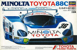 MINOLTA TOYOTA 1988C SPORTS CAR. MINOLTA TOYOTA 1988C SPORTS CAR.