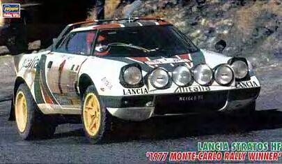 LANCIA STRATOS HF "1977  MONTE CARLO RALLY WINNER" 
