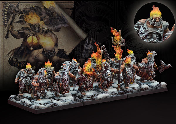 FERN BEASTPACK WAGSS  NORDS ARMY - CONQUEST - PARABELLUM WAR GAMES.