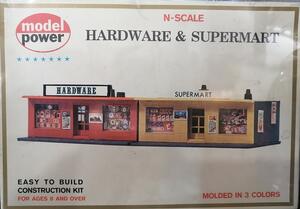 HARDWARE AND SUPERMARKET STORES N-SCALE HARDWARE AND SUPERMARKET STORES N-SCALE
