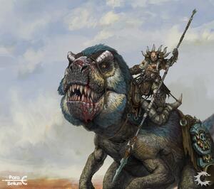 APEX PREDATOR T-REX W'ADRHUN ARMY  - CONQUEST - PARABELLUM WAR GAMES.